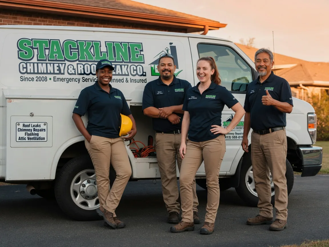 Chimney flashing repair company in Hartsburg, MO